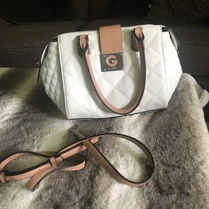 G by Guess White Handbag
